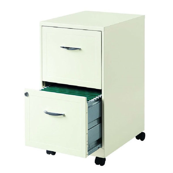 Inbox Zero Kanise 14.25'' Wide 2 Drawer Mobile File Wayfair